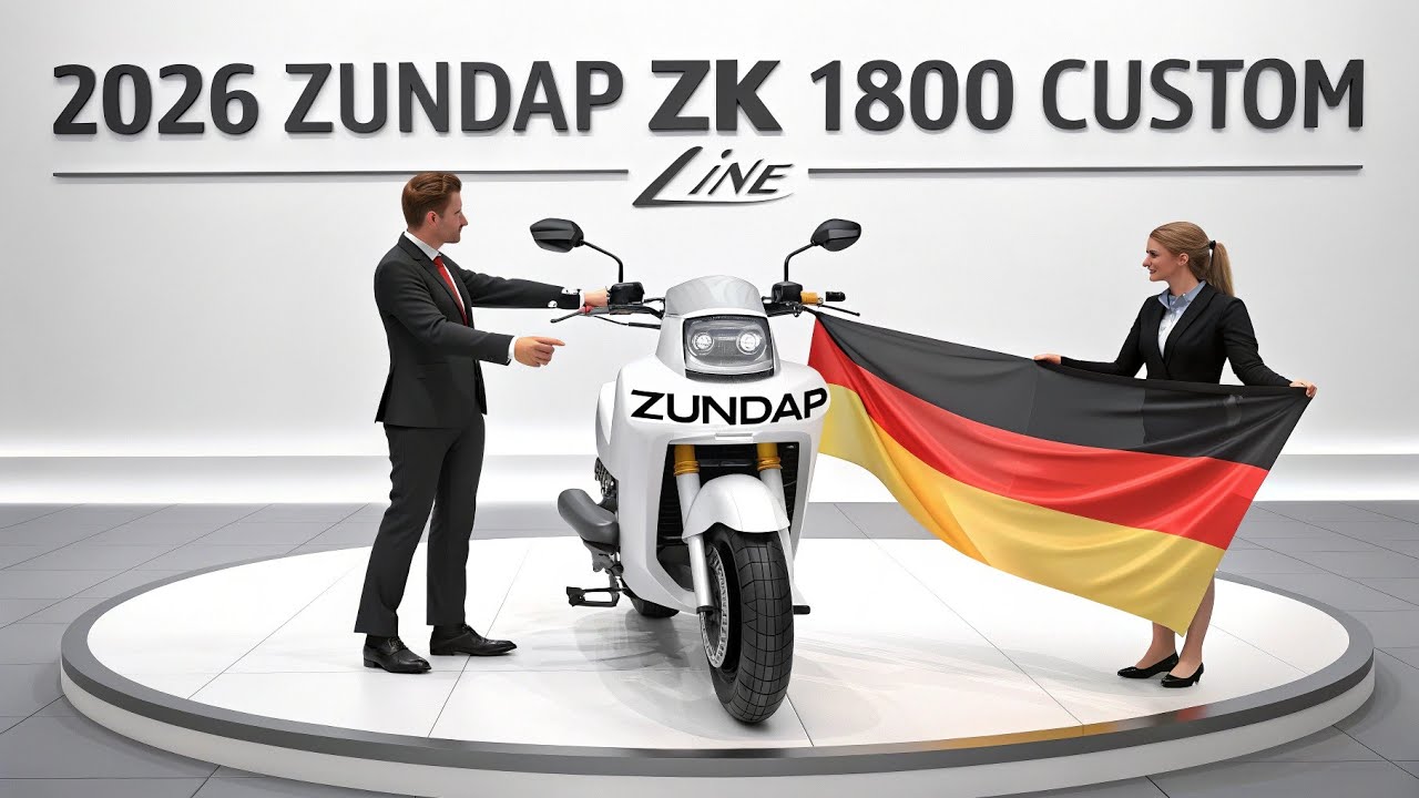 2026 ZUNDAP ZK 1800 CUSTOM LINE – Kraftvoller Luxus-Cruiser im Detail  GERMANY AUTO BIKES,🇩🇪🇩🇪