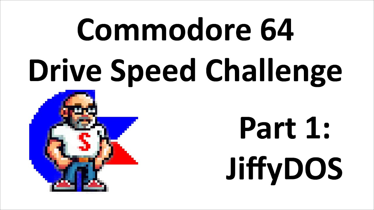 Commodore Drive Speed Challenge - Part 1 JiffyDOS