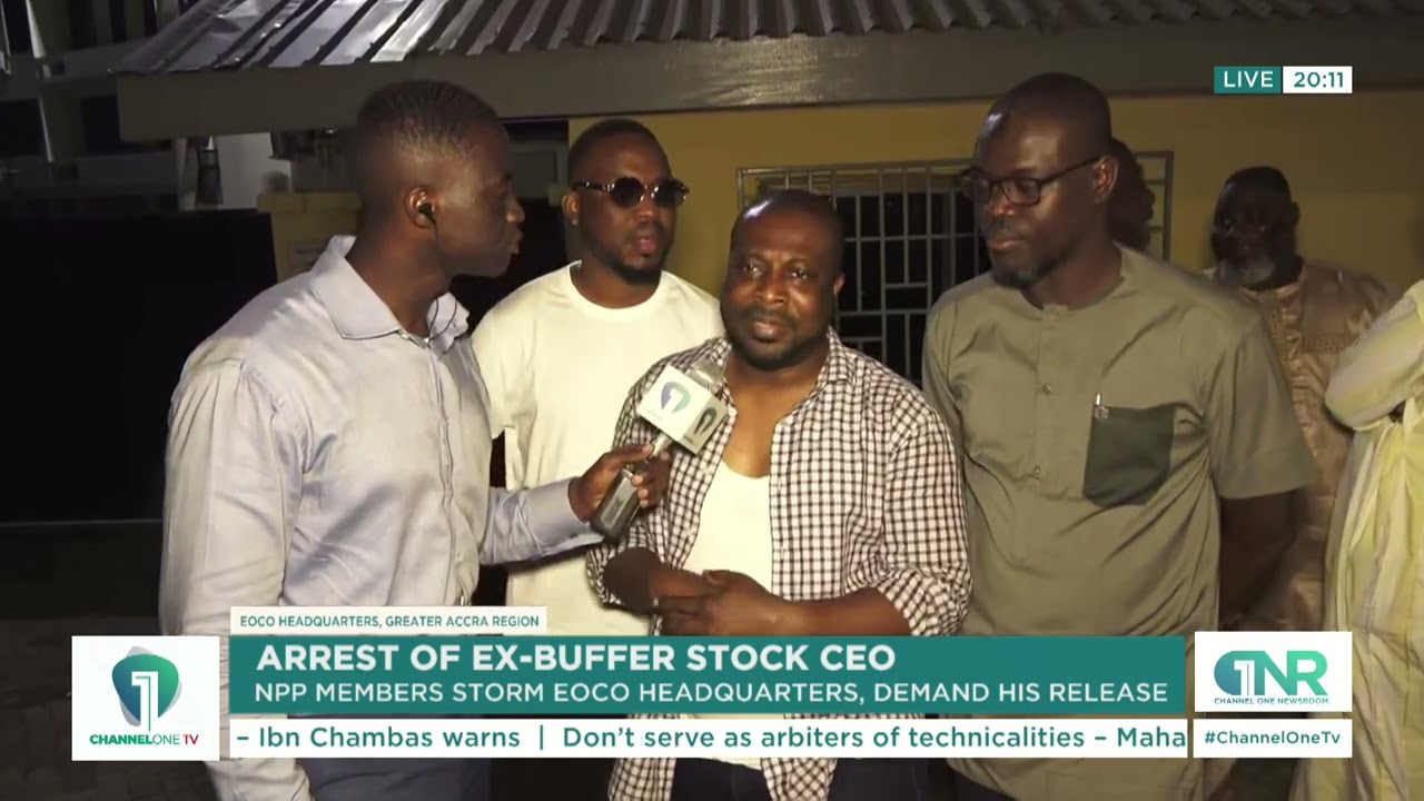 Drama at EOCO! NPP Supporters Demand Release of Former Buffer Stock Boss Abdul Hannan Wahab