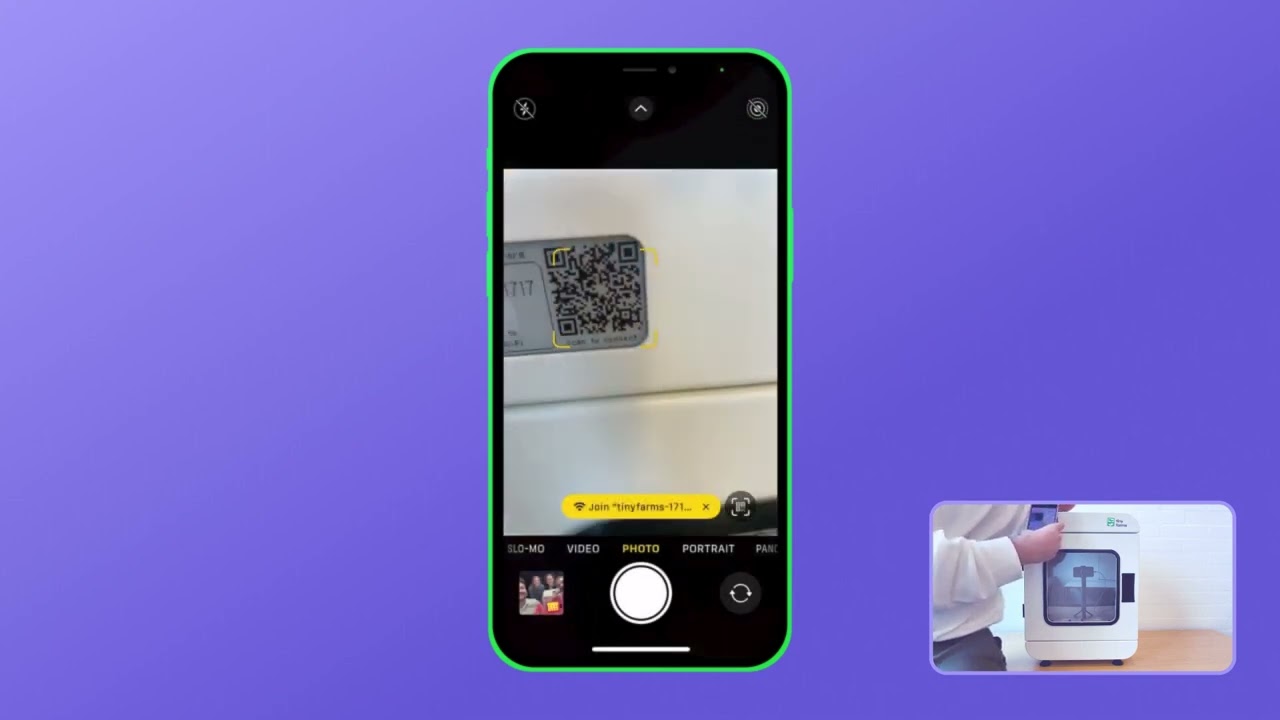 Tinyfarm &ndash; Wi Fi setup 📶