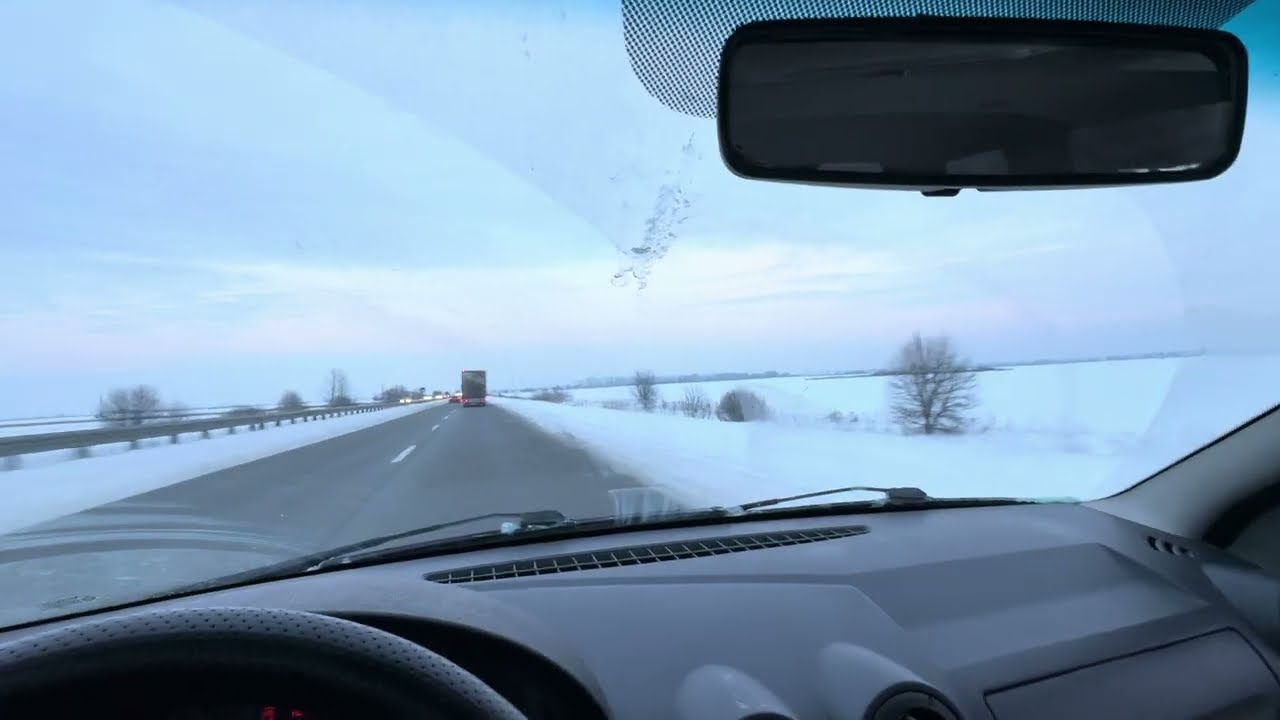 Правила Поведінки на дорозі Взимку ! Мій досвід 