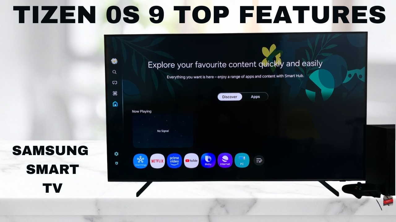 Лучшие функции обновления Samsung Smart TV Tizen OS 9