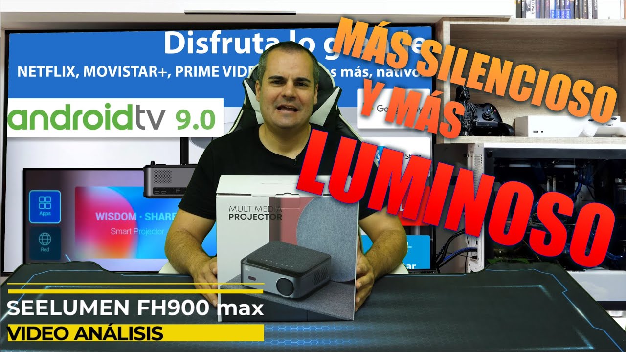 Seelumen FH900 max, MAXima potencia y MAXima calidad. Me sorprendo con el BAJO nivel de ruido