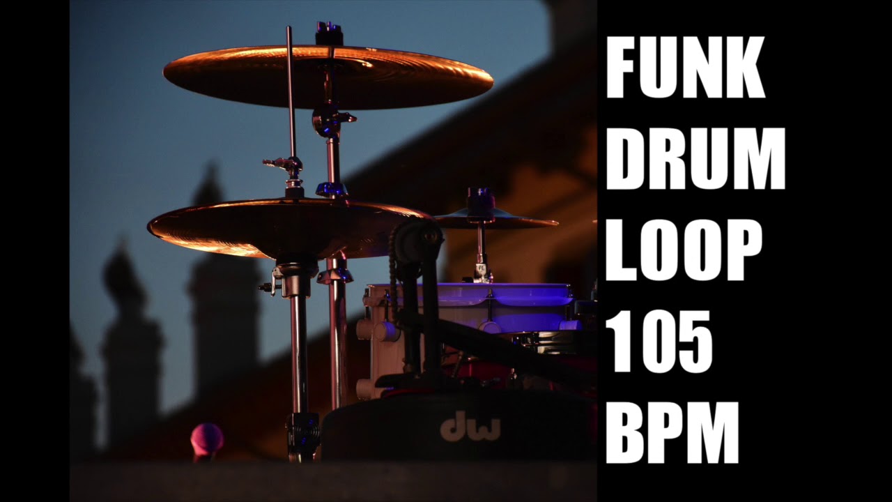 FUNK DRUM LOOP 105 BPM