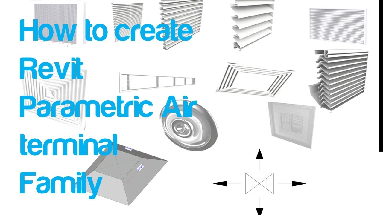 How to Create Revit Parametric Air Terminal Family