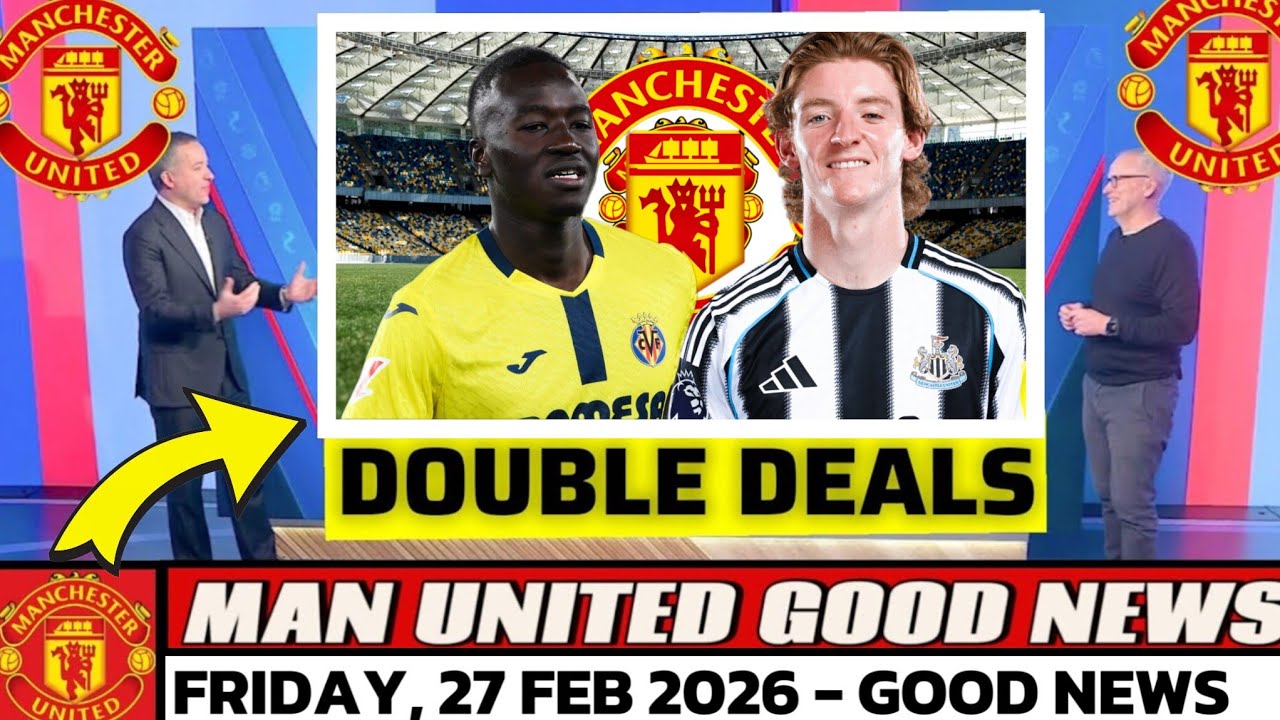 🚨 BREAKING ✅ MAN UNITED HOT TRANSFER NEWS ✅ ANTHONY GORDON & PAPE GUEYE SWOOP 🔥🔥 #mufc