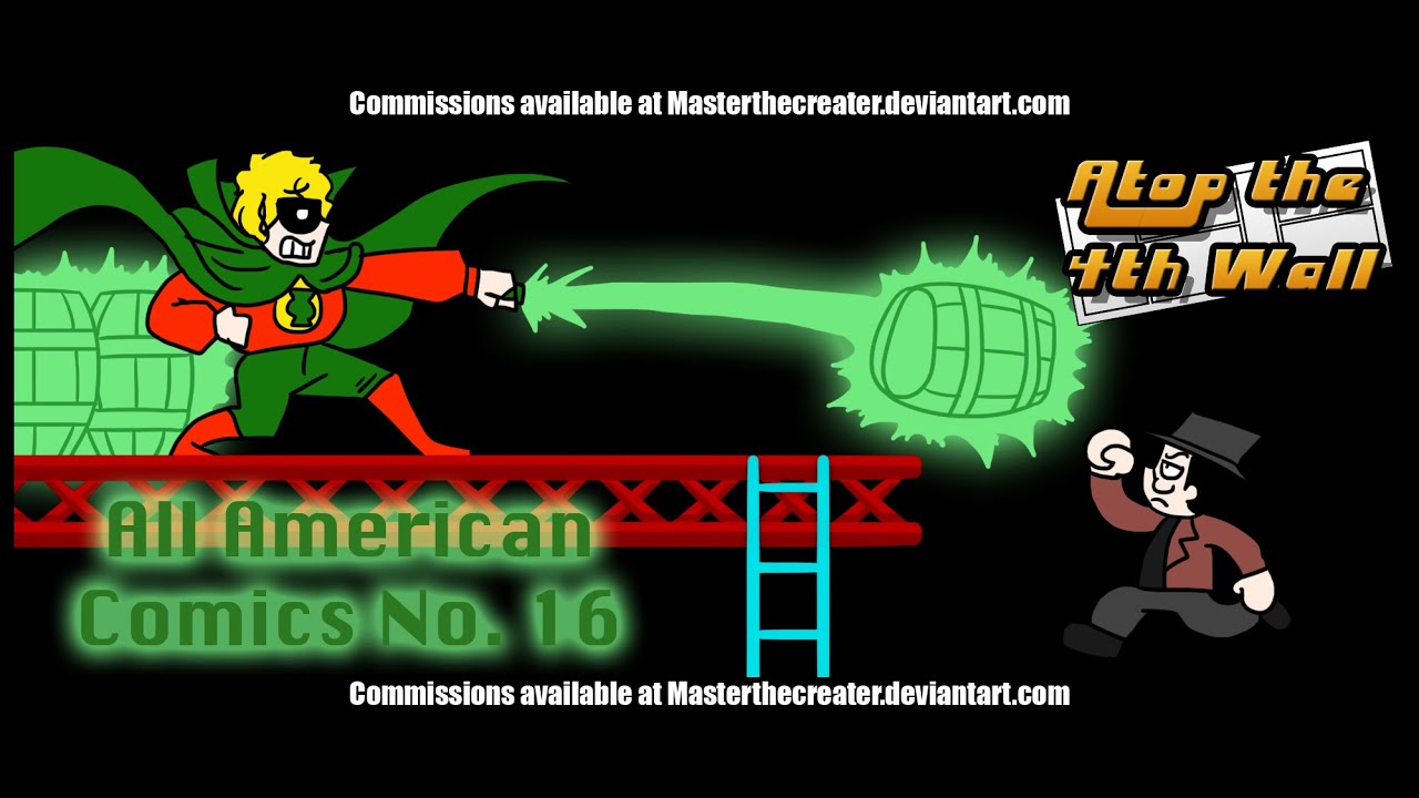 All-American Comics #16 - Atop the Fourth Wall