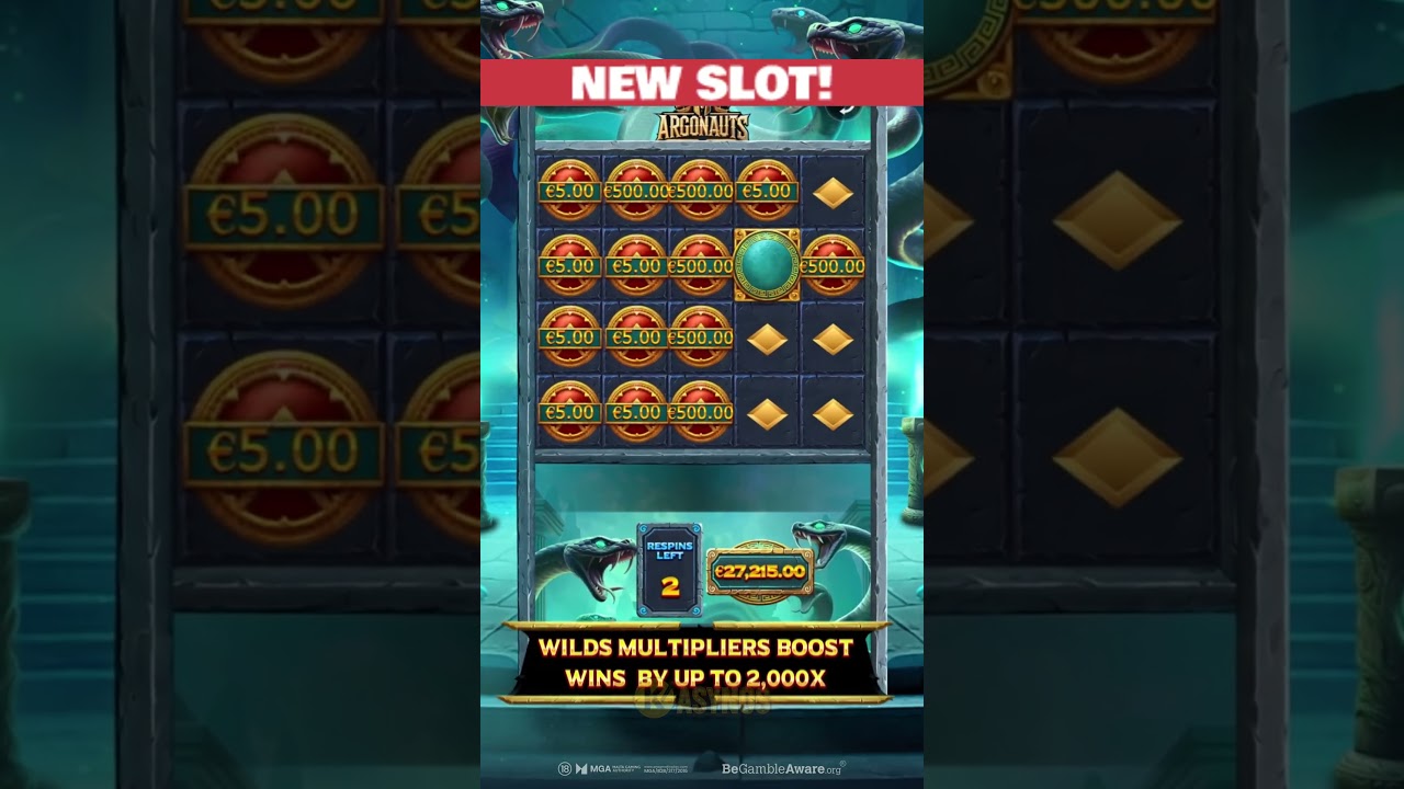 Argonauts &ndash; 10,000x Max Win! 🔥NEW SLOT🔥 #shorts