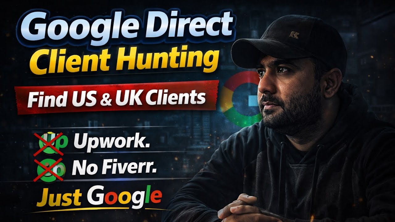 How to Find USA & UK Clients By  Using Google (Complete Freelancer Guide)