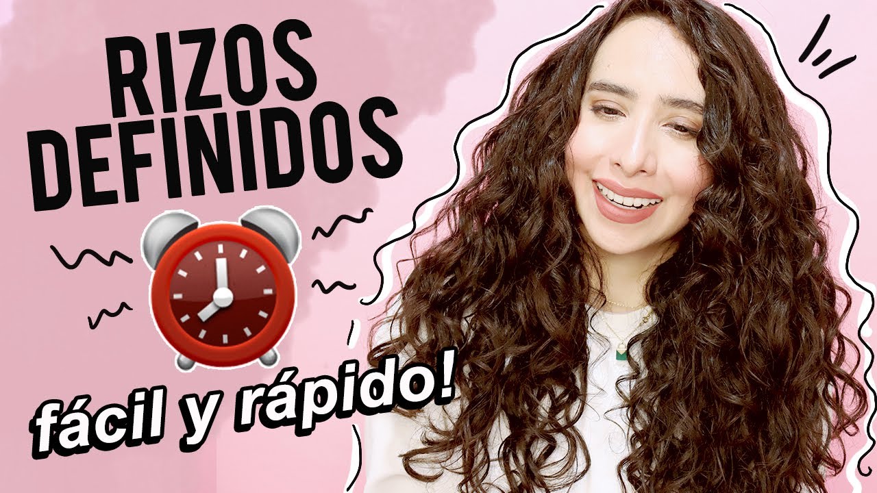 🔥 Rutina Rizos Definidos en Minutos 😍 ¡Definición Garantizada!