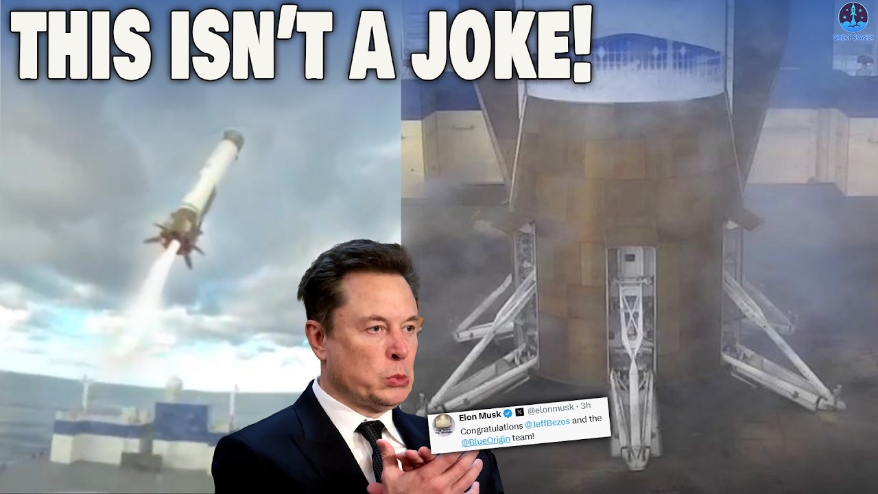Ух ты! То, что только что сделала Blue Origin, потрясло всю отрасль после огромной задержки... Ре...