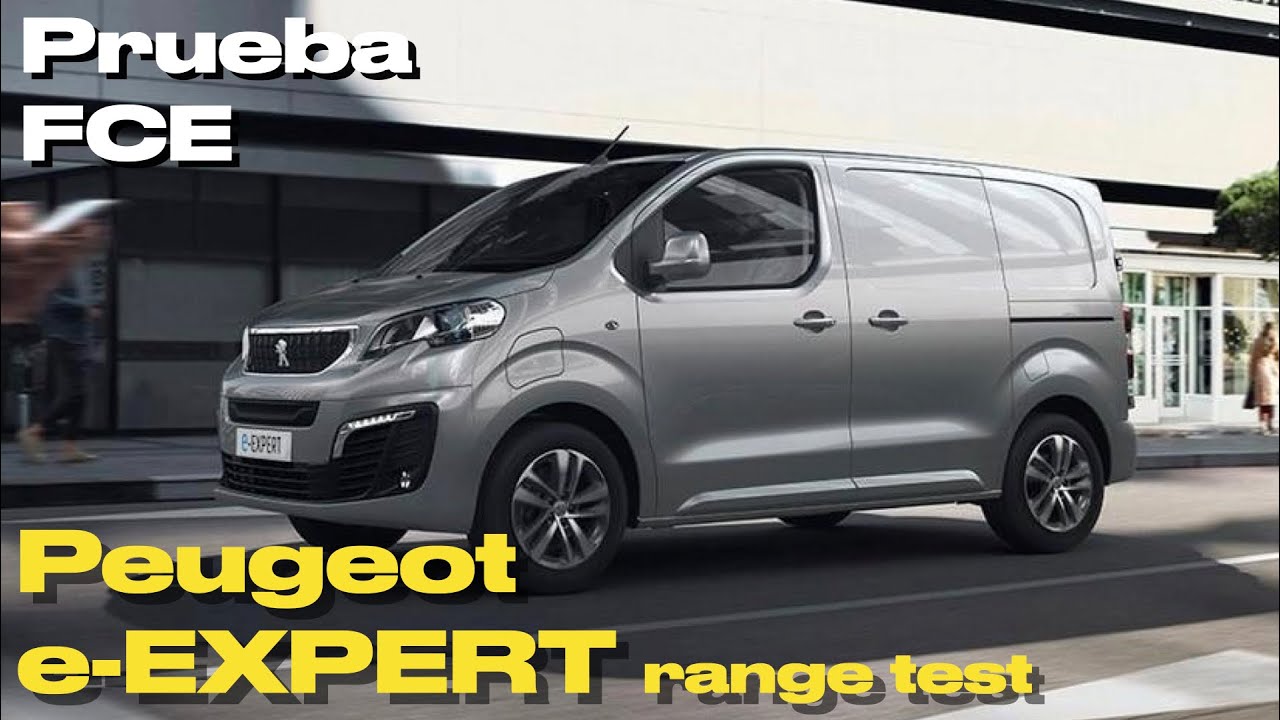 Peugeot e-Expert. Furgoneta Eléctrica consumo en carreteras secundarias |  Van range outside freeway