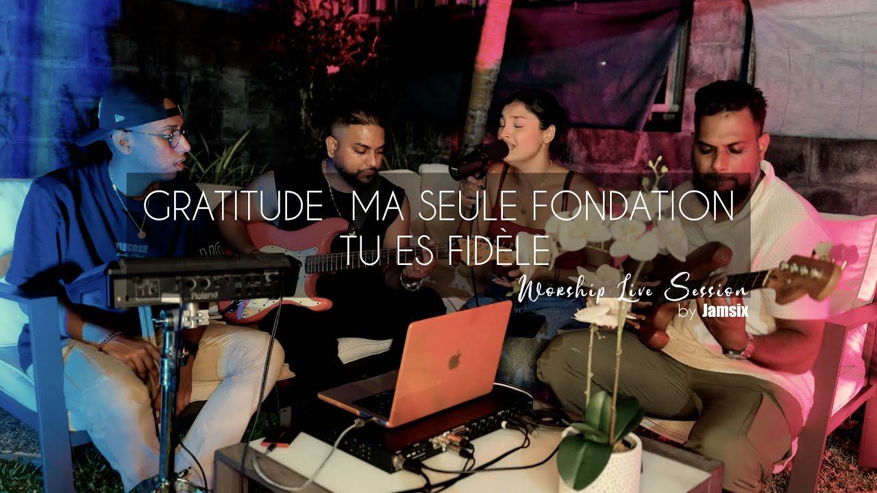 ✨ GARDEN WORSHIP SESSION| Gratitude | Ma seule fondation | Tu es Fidèle | Emilie MANEROUCK