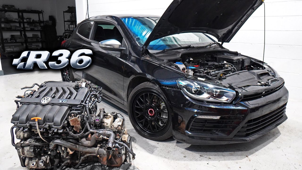 BUILDING AN R36 ENGINE SWAPPED VW SCIROCCO R | PART 1
