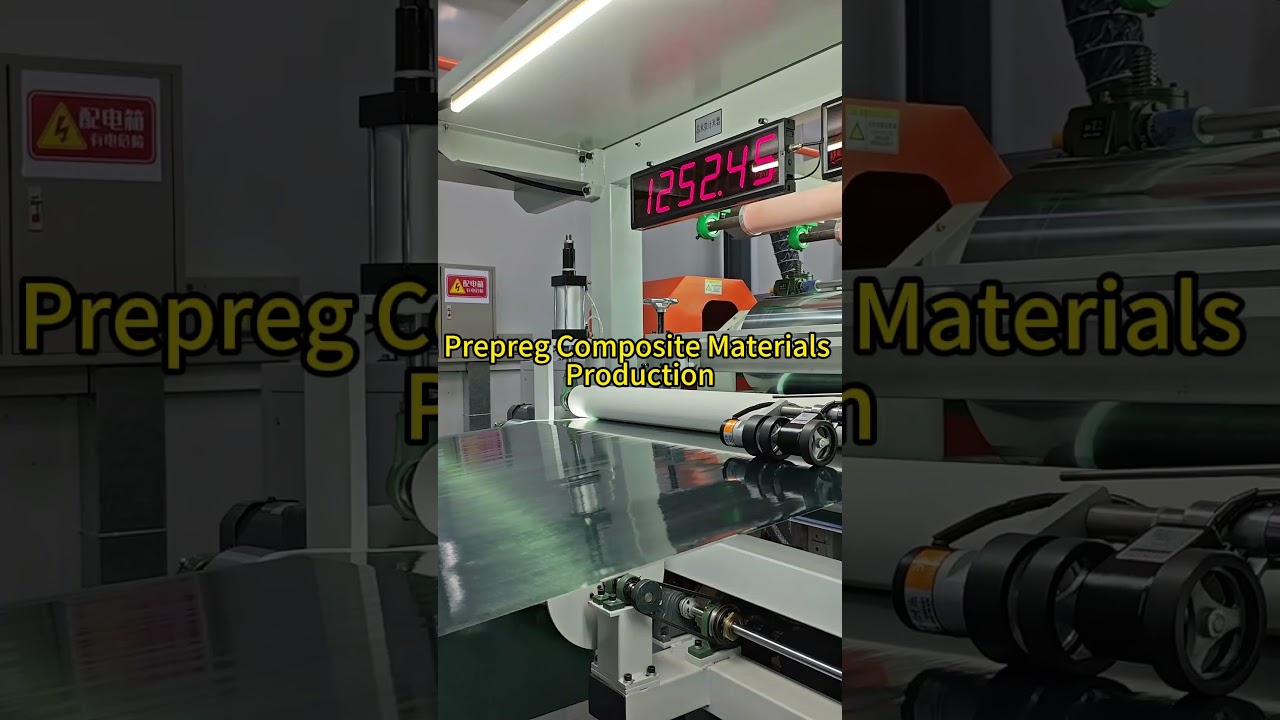 How are prepreg #compositematerials produced? #carbonfiber #carbonfiberparts#cfrp #prepreg
