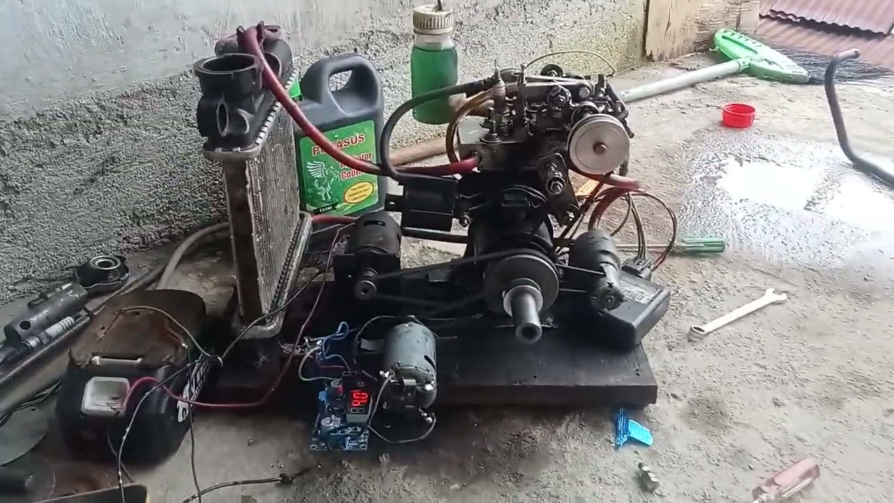 pengetesan megunakan pedinggin radiator 