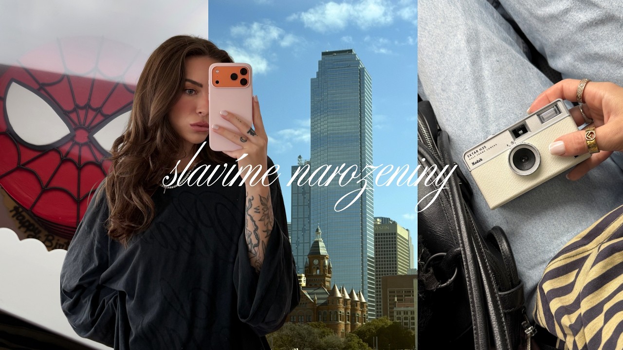 Onyx slaví narozeniny, Dyson blowout a víkend v Dallasu - VLOG
