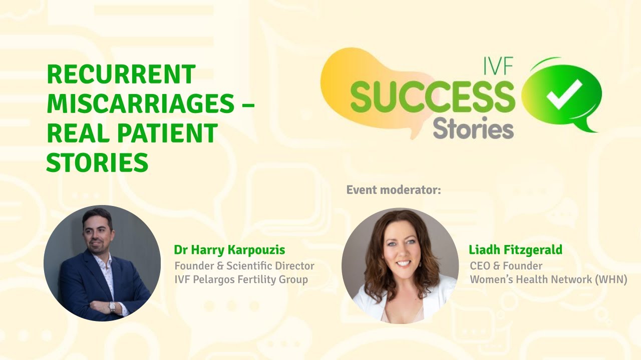 Recurrent miscarriages - real patients stories | Pelargos IVF