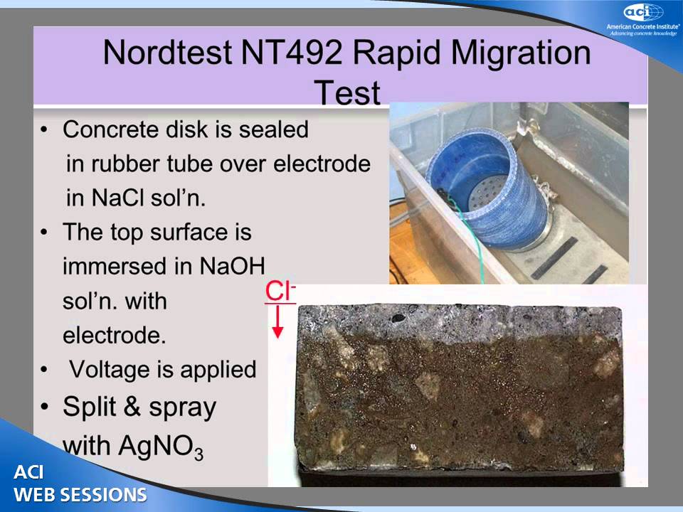 Evaluating Concretes Using Rapid Resistivity Measurements for Fluid Penetration Resistance