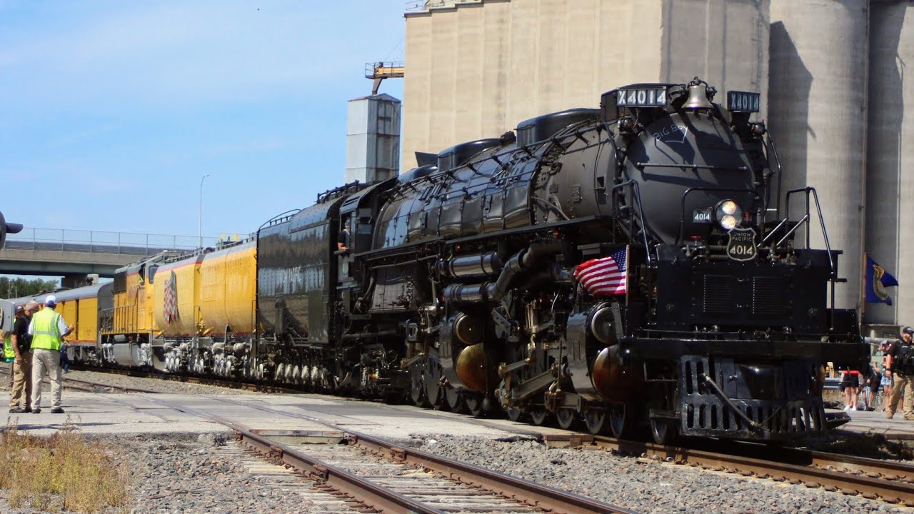 Chasing UP Big Boy 4014 through Eastern Nebraska on the Heartland of America Tour!