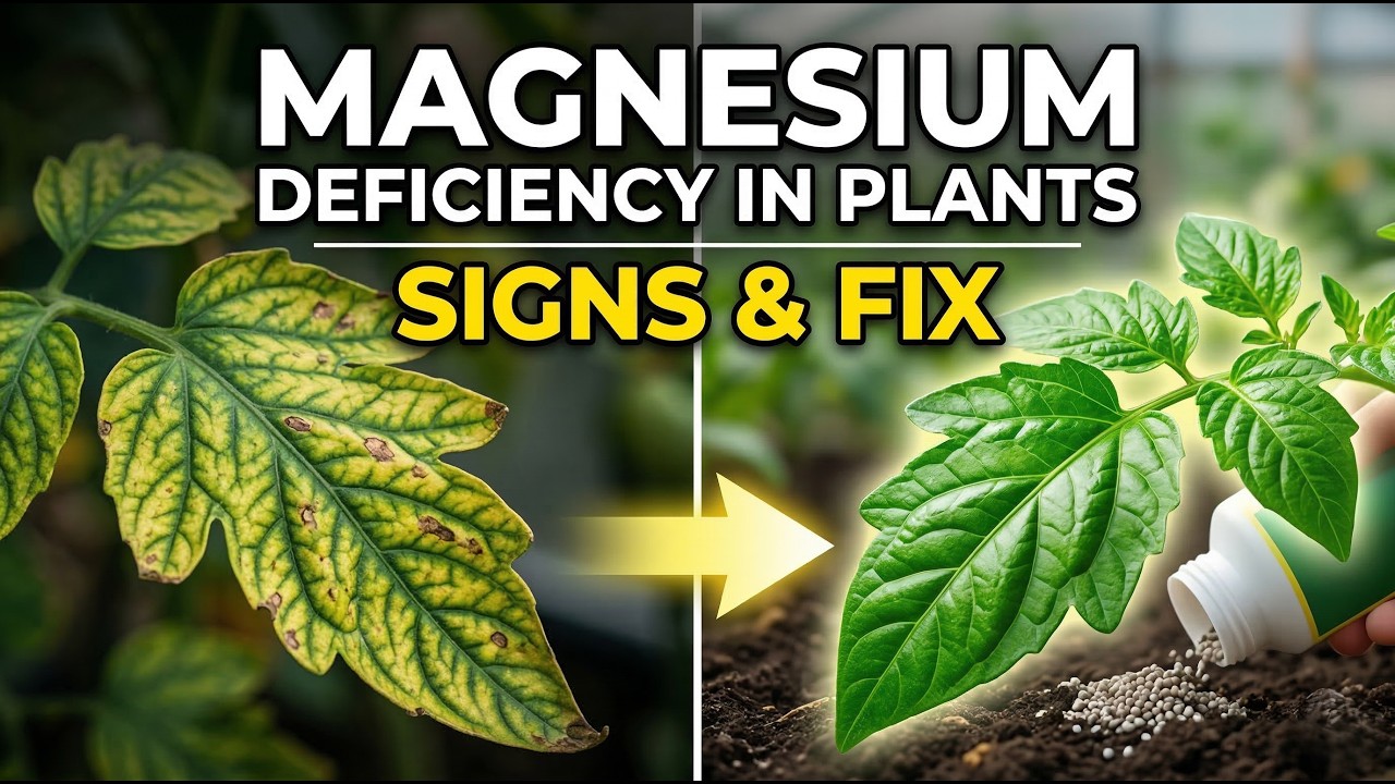 Magnesium Deficiency in Plants Signs & Fix