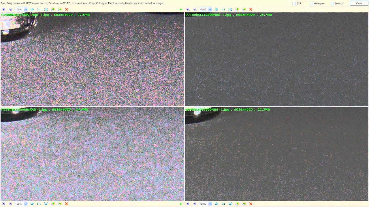 Nikon D7000 vs D7100 image test