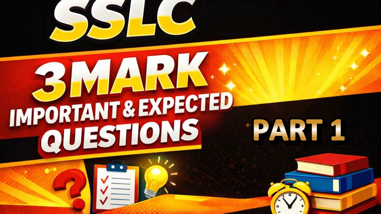 Class 10 | English 3 Marks Important Questions & Answers (Part 1) | Quick Revision