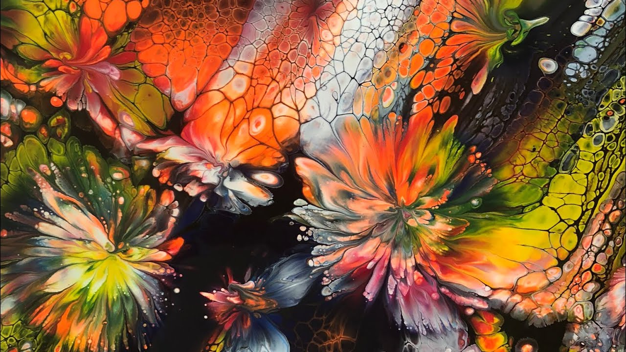 BEST CELLS & EFFECTS NO SILICONE NO FLOETROL 🤷&zwj;♀️🤩 COLOUR FILLED FANTASY AND WHIMSICAL ART