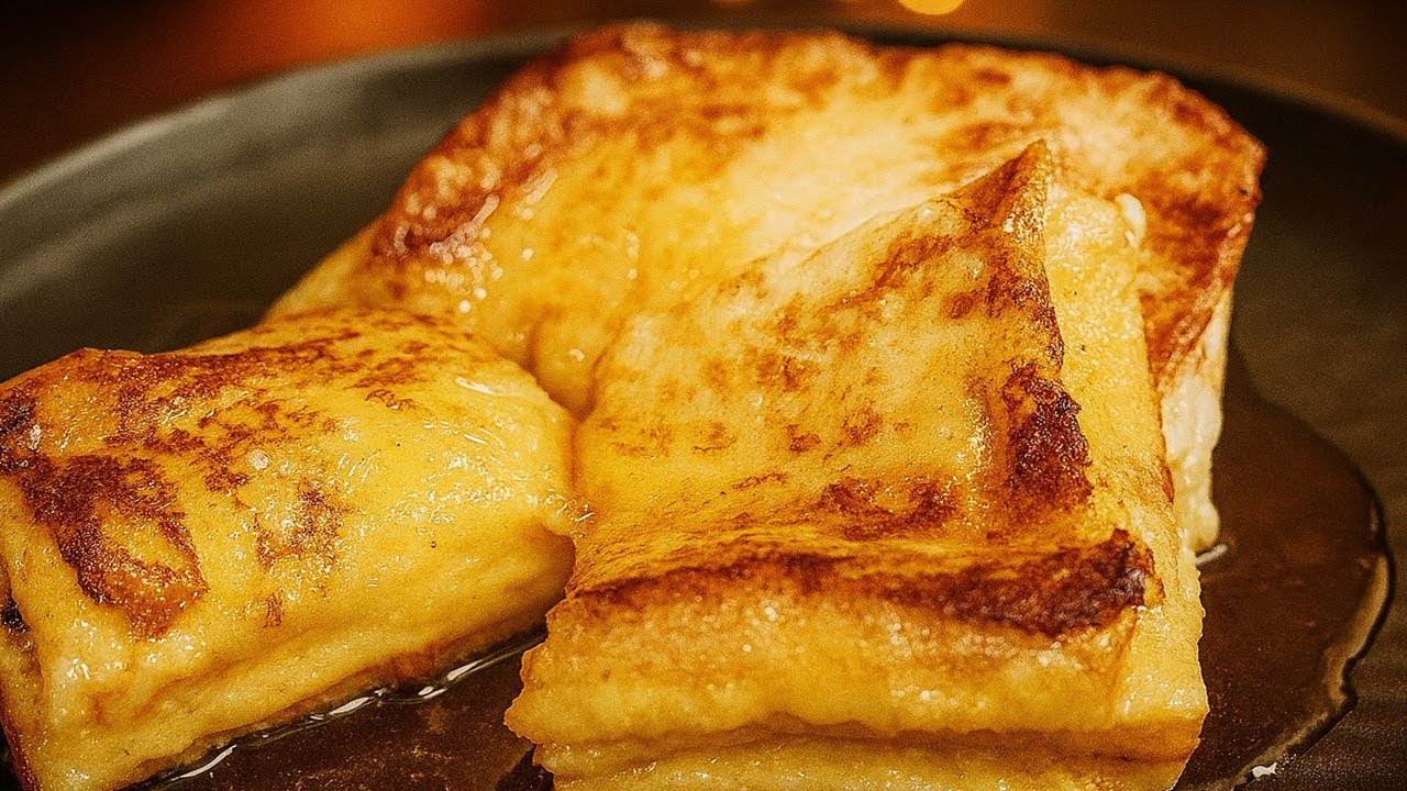 Отличный французский тост по утрам, и это действительно вкусно!