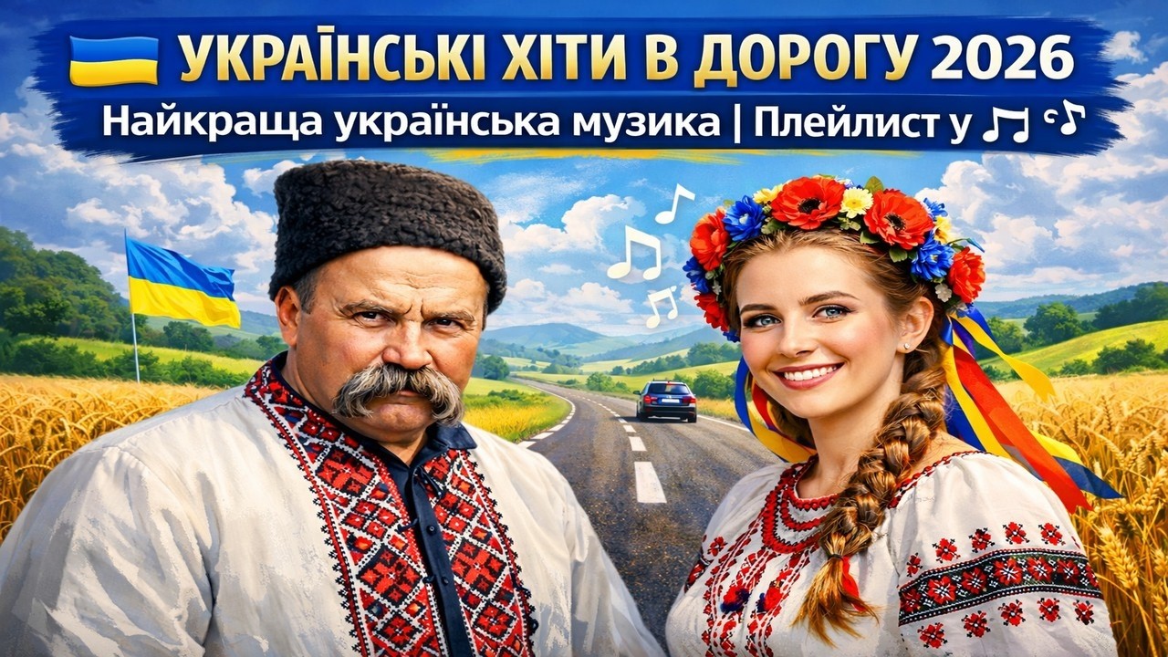 🇺🇦 УКРАЇНСЬКІ ХІТИ В ДОРОГУ 2026 🚗🎶 Найкраща українська музика | Плейлист у машину