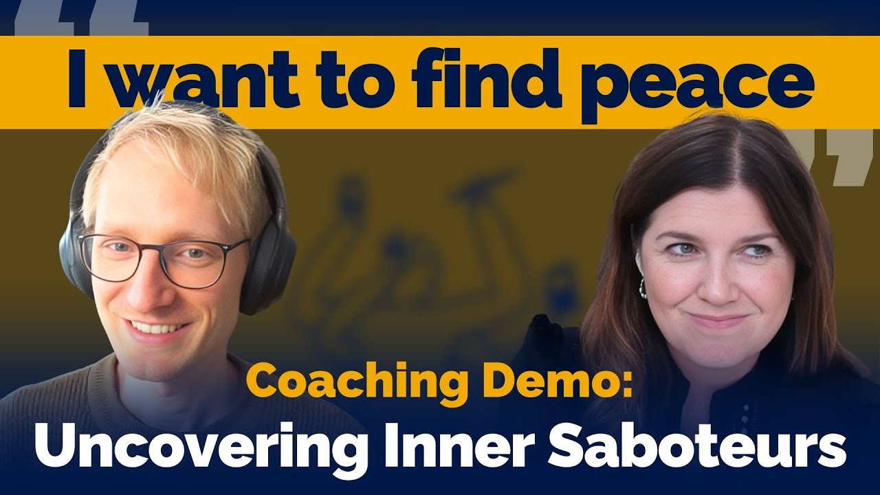 Coaching Demo - Lucy Higgins: Overcome Restlessness with Saboteur Assessment (Positive Intelligence)