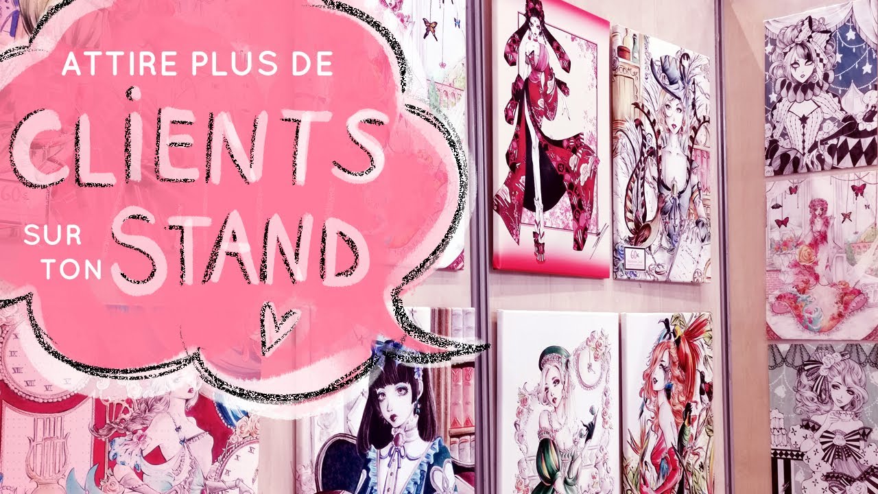 Se démarquer en allée jeunes créateurs 🛍️ Vendre en conventions manga