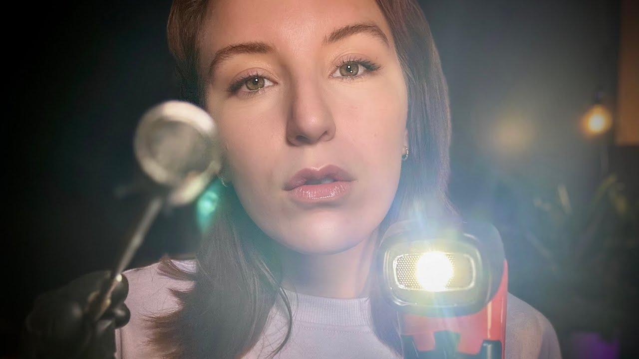 ASMR Training Cranial Nerve Exam | light triggers, memory test + fast and aggressive