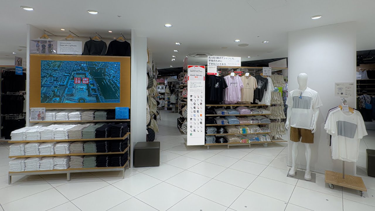 🇯🇵 Welcome to UNIQLO — HIROSHIMA Store Tour