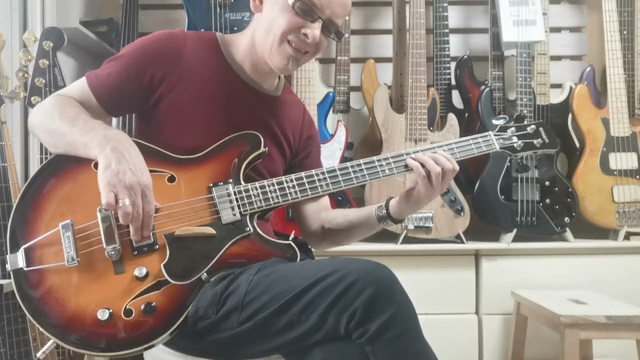 BASS HUNTER: Rare vintage Yamaha SA-70 1972 #soundcheck #bassguitar #vintagebass #bass #yamaha #demo