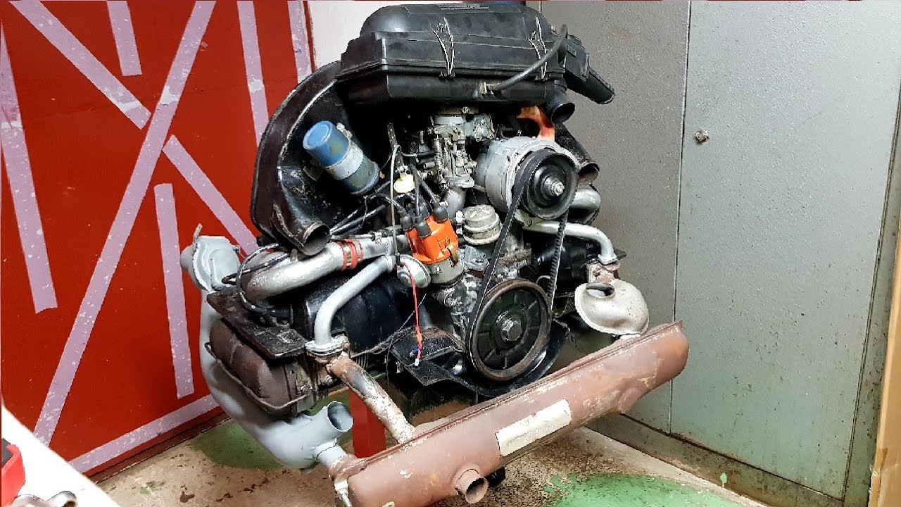 Engine build time-lapse 1.3L ´74 VW Beetle