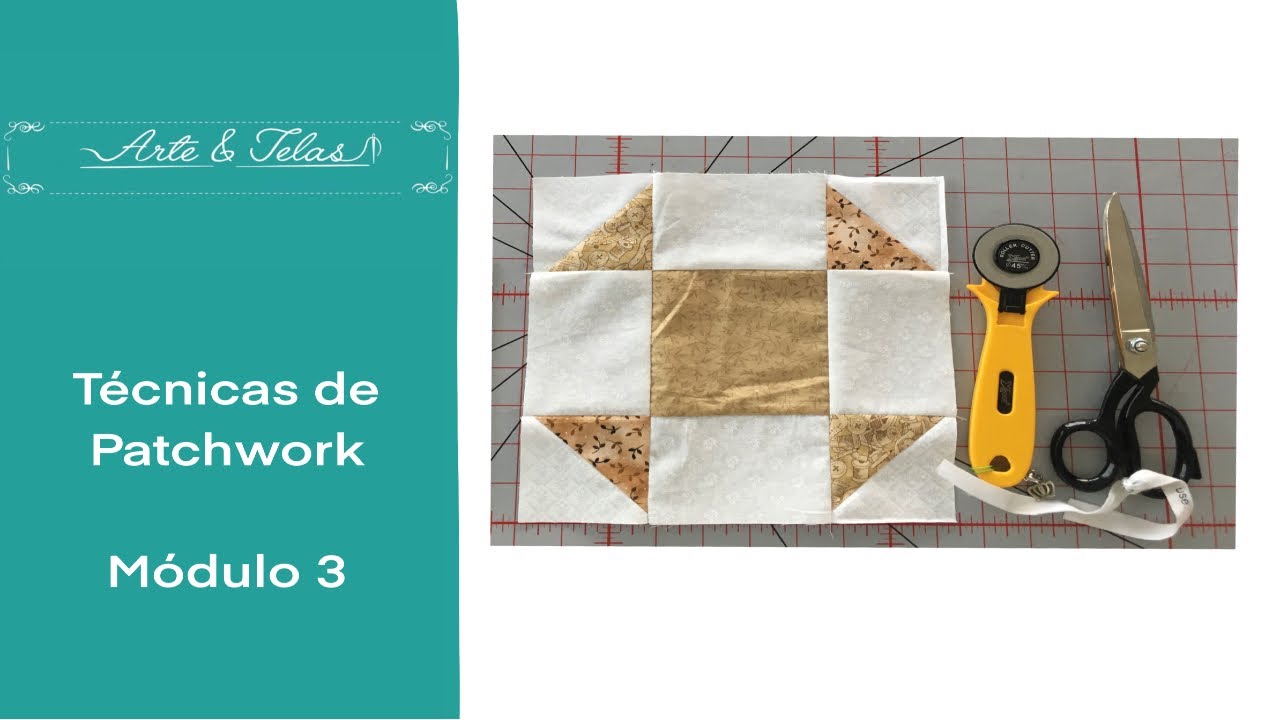 T&eacute;cnicas de Patchwork | Modulo 3 | Andrea Miani