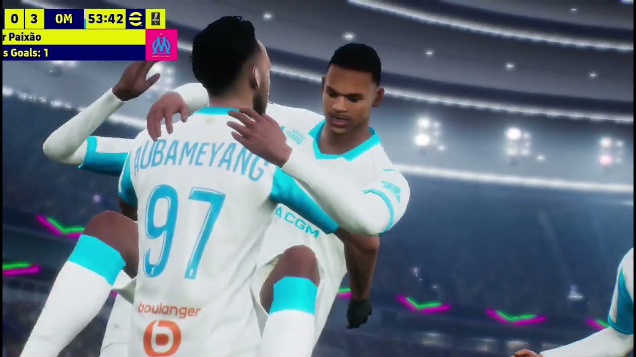 PSG vs Marseille #psg #marseille #highlights #prediction #gameplay #efootball #trending #youtube 