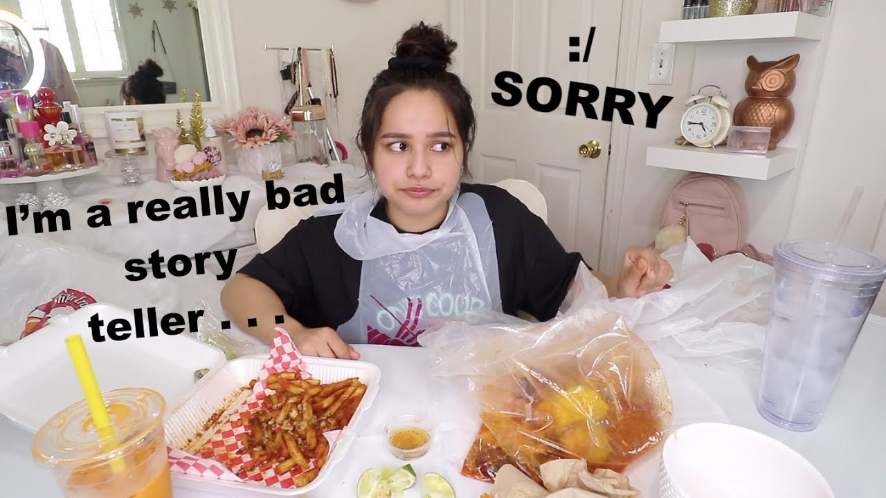 Seafood Boil MUKBANG/STORYTIME | My parents kicked me out of their house!?