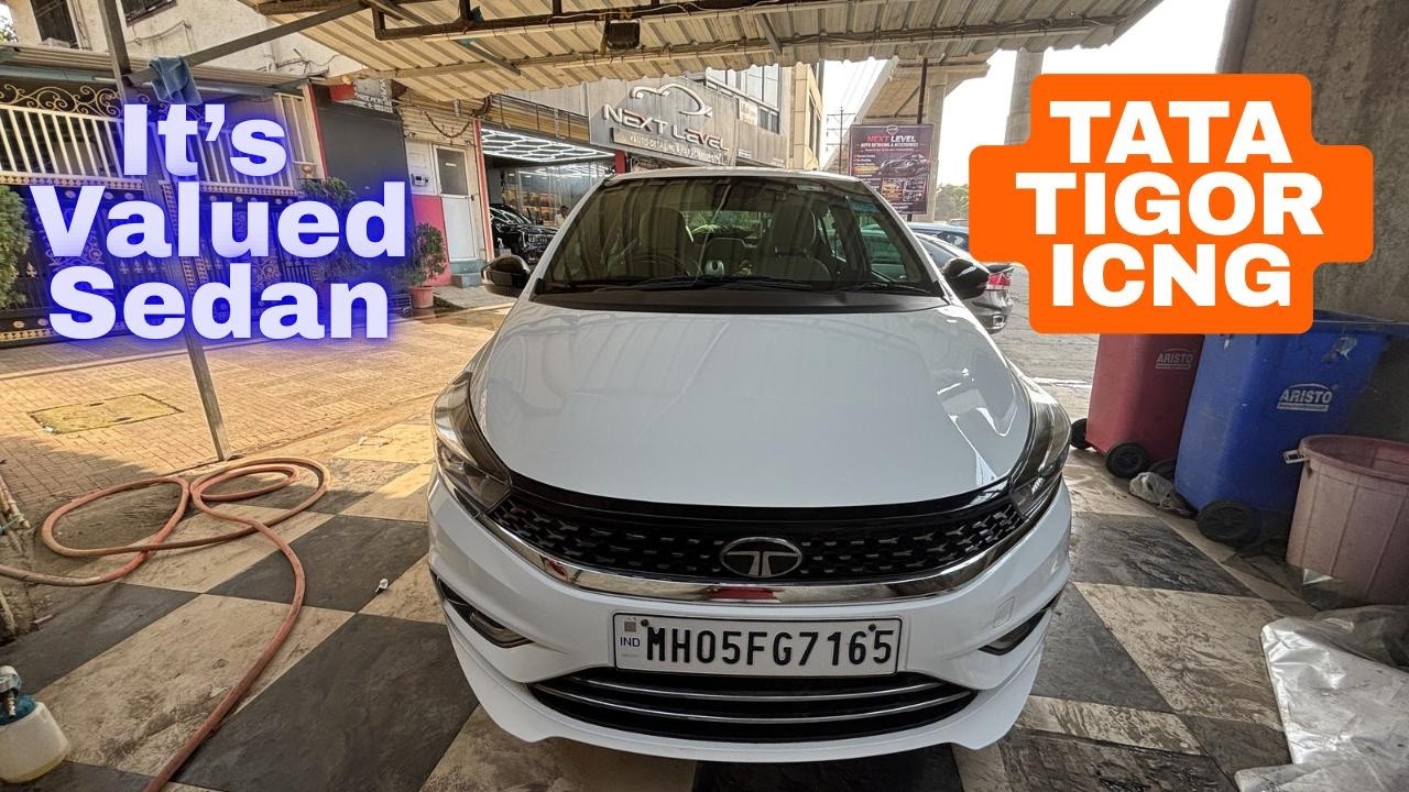 Tata Tigor XZ Plus iCNG 2026🔥| Tigor iCNG Price Features Detailed Review @caarnavtech 