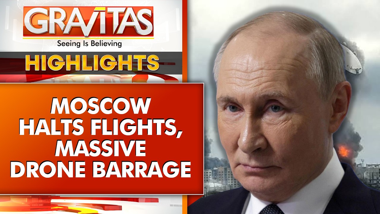 Moscow Shuts Airports, Prepares Massive Retaliation Against Ukraine | GRAVITAS Highlights