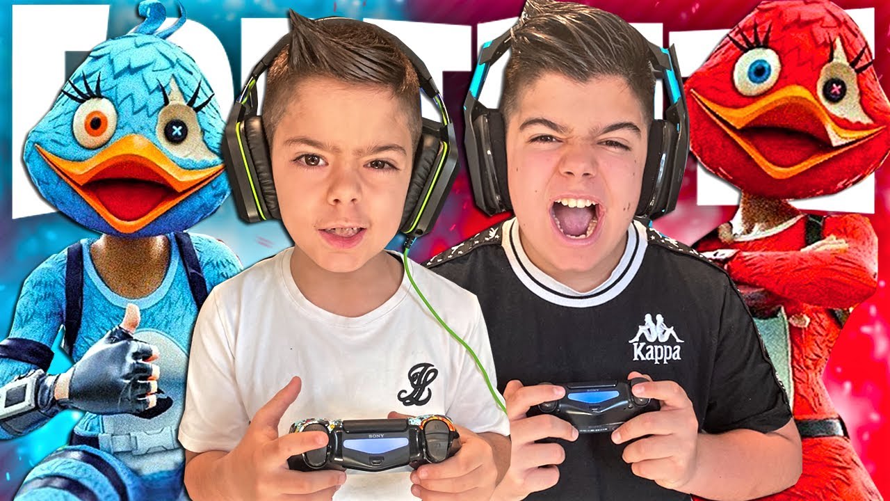 DÚO PATITAS EN FORTNITE!!!