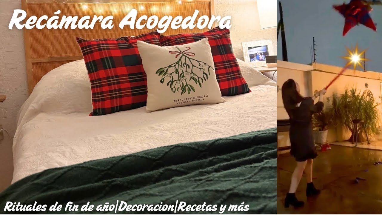 DECORANDO MI RECAMARA Antes del Fin de Año🎇Rituales|Limpia Conmigo y Atrae la Prosperidad|#2026