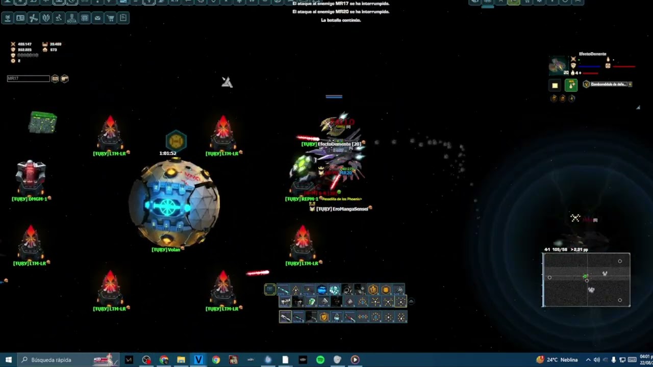 Darkorbit 50/50 Ag2 y Mx1