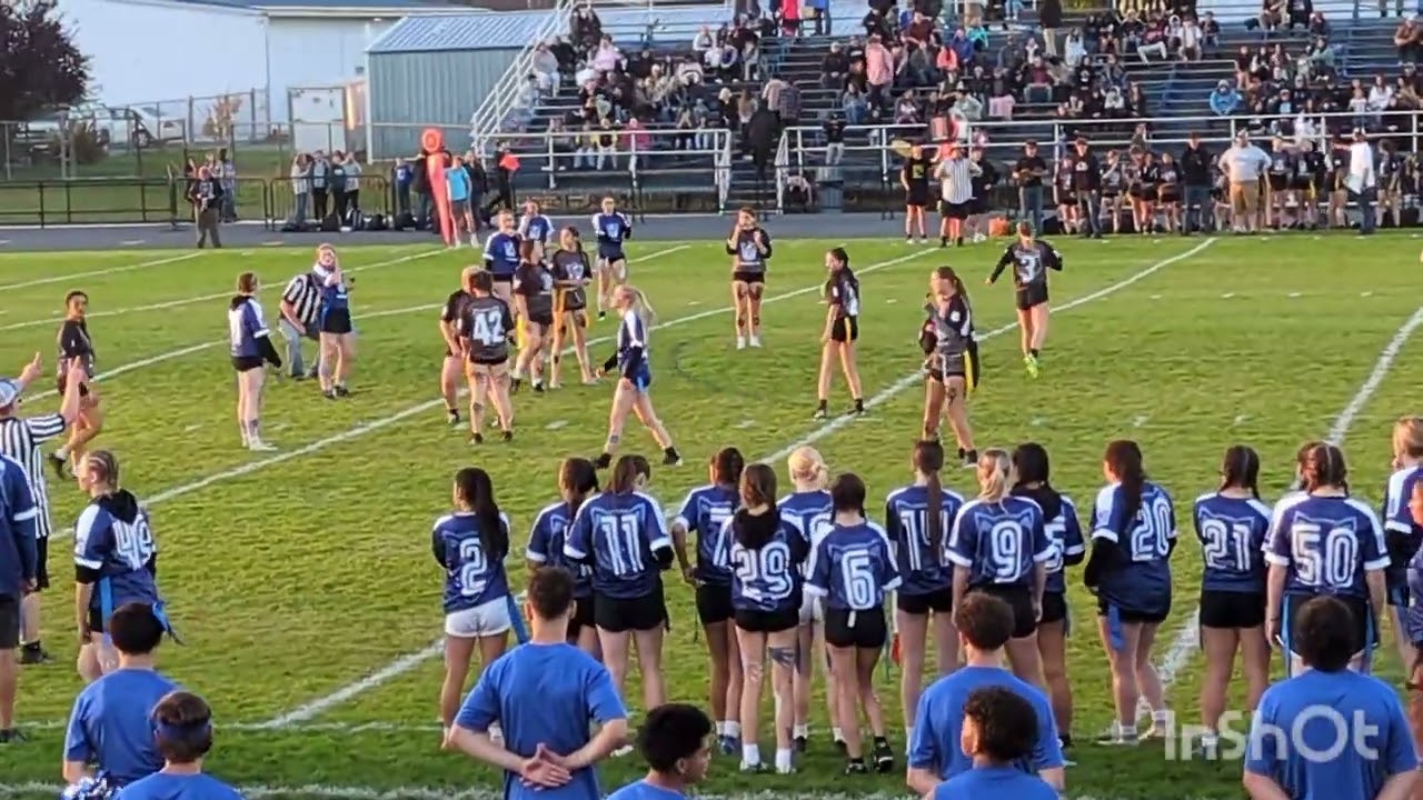 Fortuna High. Girls football. Juniors vs Seniors..2024