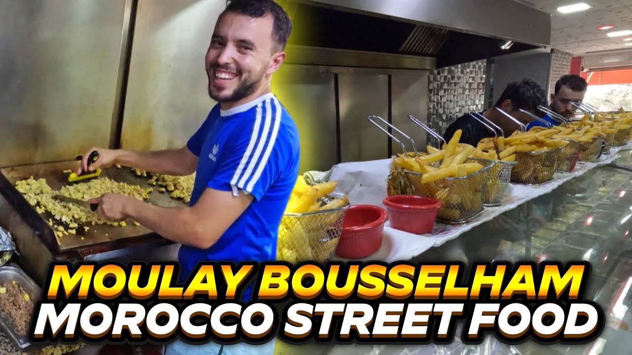 Moroccan Street Food l Moulay Bousselham مولاي بوسلهام المغرب | Street Food Explorer
