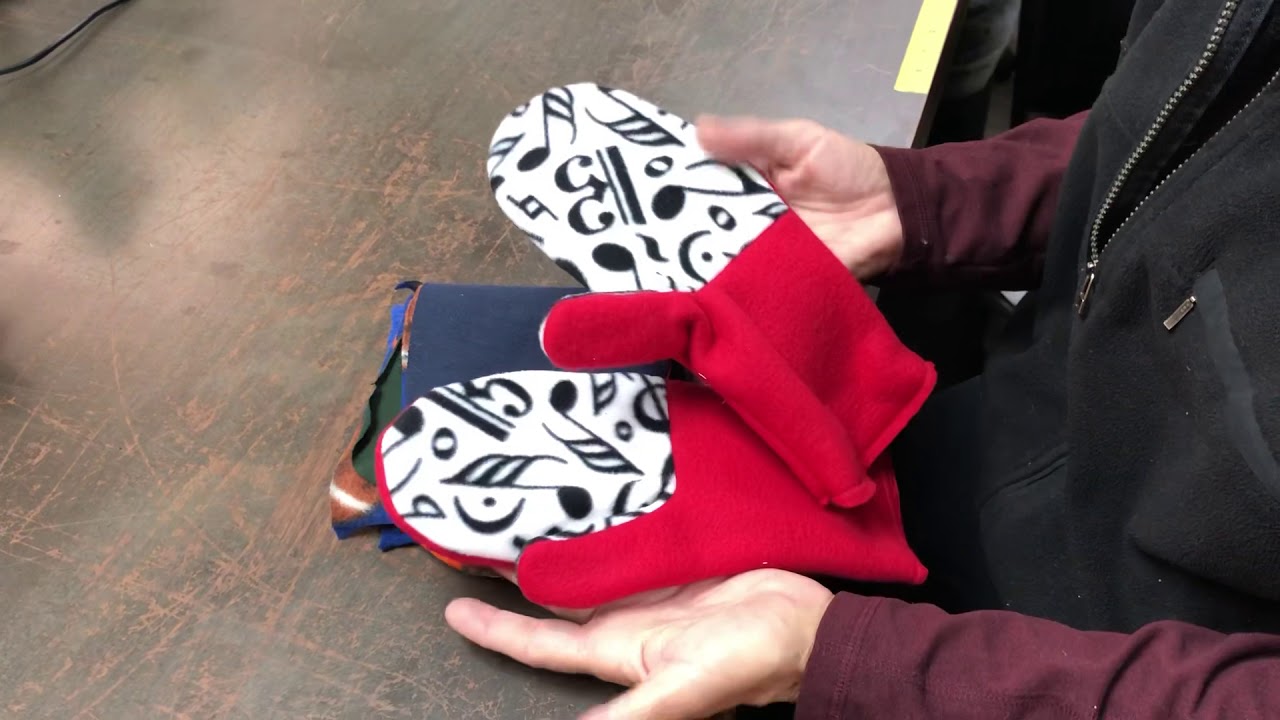 Fleece Mitten Project - Set up for success