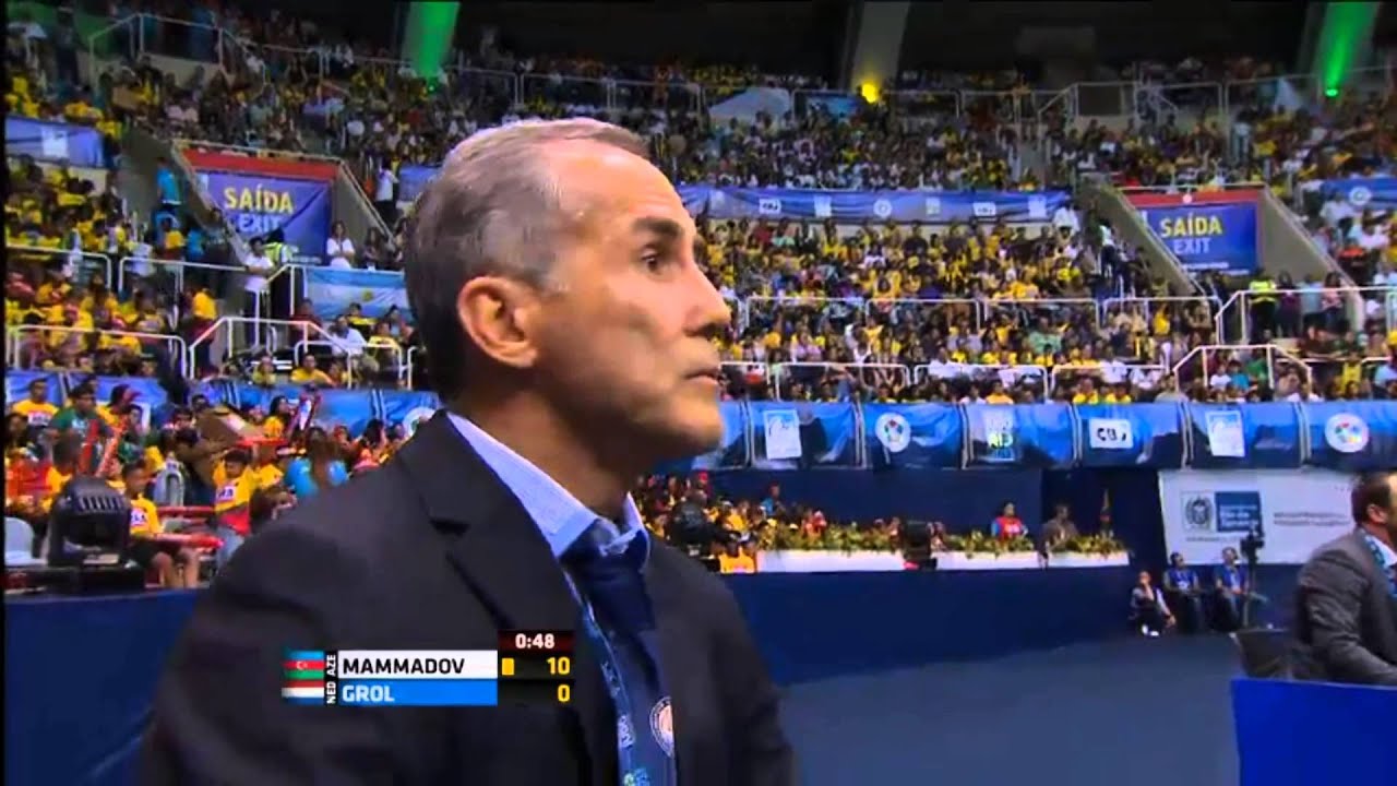 WK Judo 2013 [-100kg] - Elkhan Mammadov (AZE) vs. Henk Grol (NED)