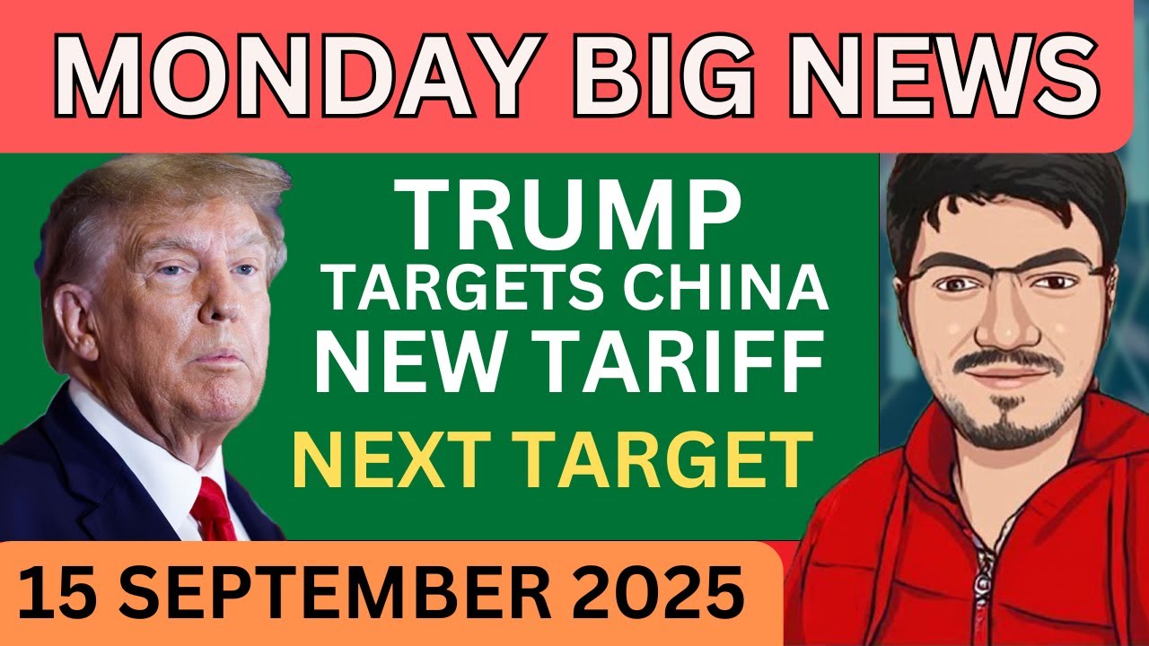 Nifty & Bank nifty prediction for tomorrow for monday | Trump New Tariff Threat to CHINA