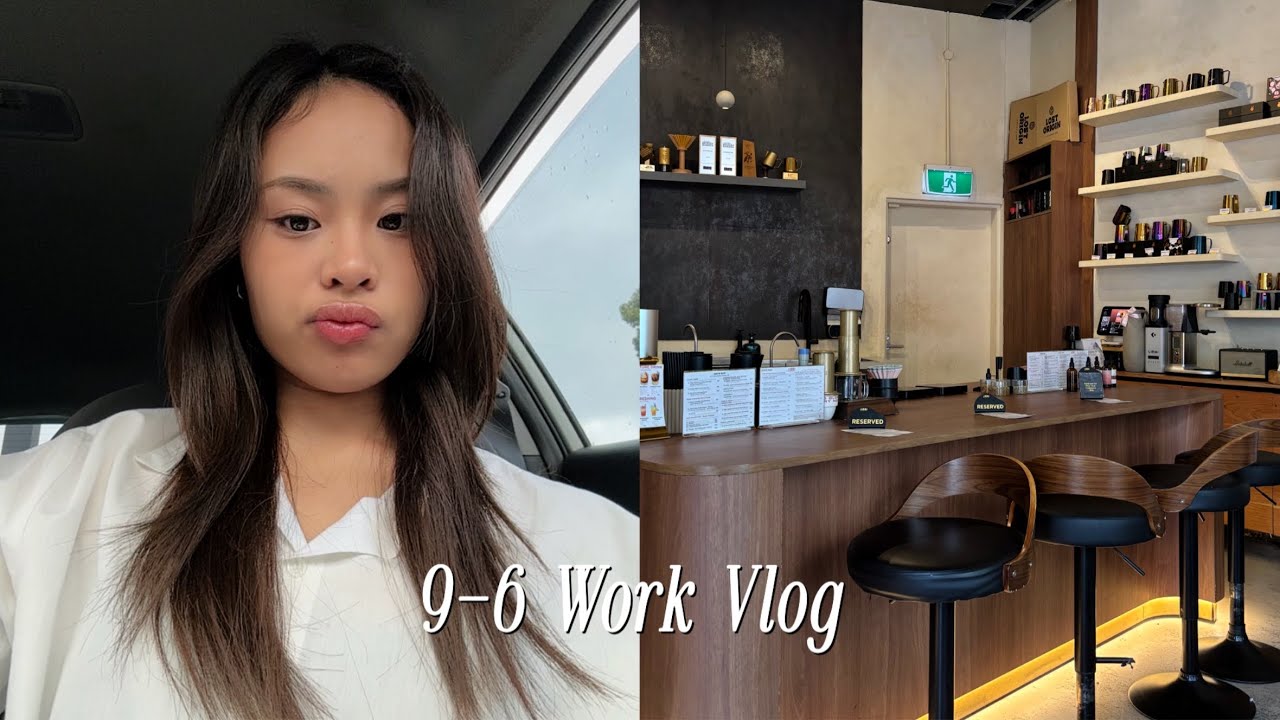 9-6 work vlog 🍊 my morning routines, adjusting to full-time work (int. architecture grad)